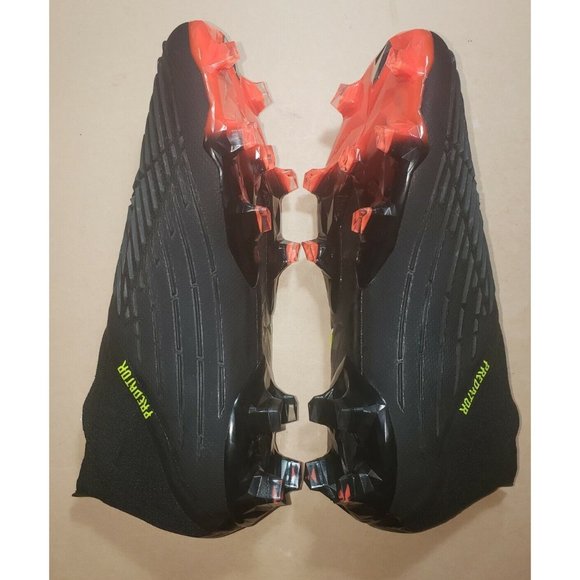 Adidas Predator Edge+ FG Shadowportal GW1043 Black Soccer Cleats Men\'s 8.5 NWOB main image 7